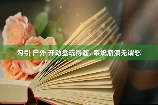 勾引 户外 开动盘玩得溜， 系统崩溃无谓愁